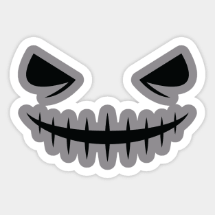 Devil face cartoon Sticker